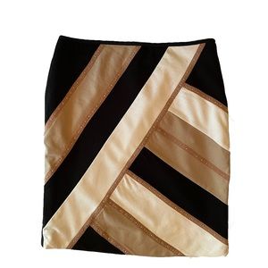 White House Black Market Beaded Skirt